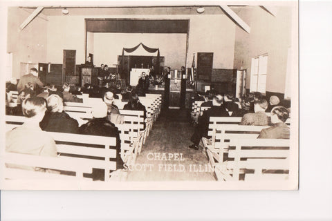 IL, SCOTT FIELD - Chapel - Grogan Photo Co - MB0741