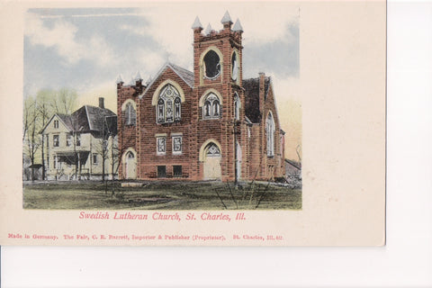 IL, ST CHARLES - Swedish Lutheran Church (ONLY Digital Copy Avail) - B11237