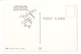 Indian postcard - Lance Little Eagle with Autograph on back - A17305