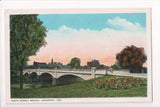 IN, Anderson - Ninth Street Bridge postcard - J03177