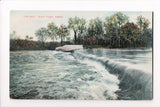 IN, Broad Ripple - Dam view from side - D08251