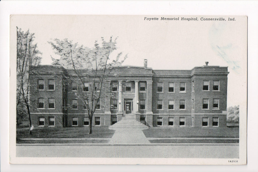 IN, Connersville - Fayette Memorial Hospital postcard - w04983