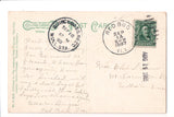 IN, Evansville - Oak Hill Cemetery entrance, @1907 postcard - A17163
