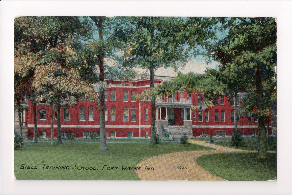 IN, Fort Wayne - Bible Training School postcard - A07058