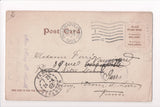 IN, Indianapolis - Washington St, National Bank postcard - B08320