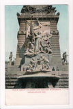 IN, Indianapolis - Peace Group Soldiers, Sailors monument - CP0211