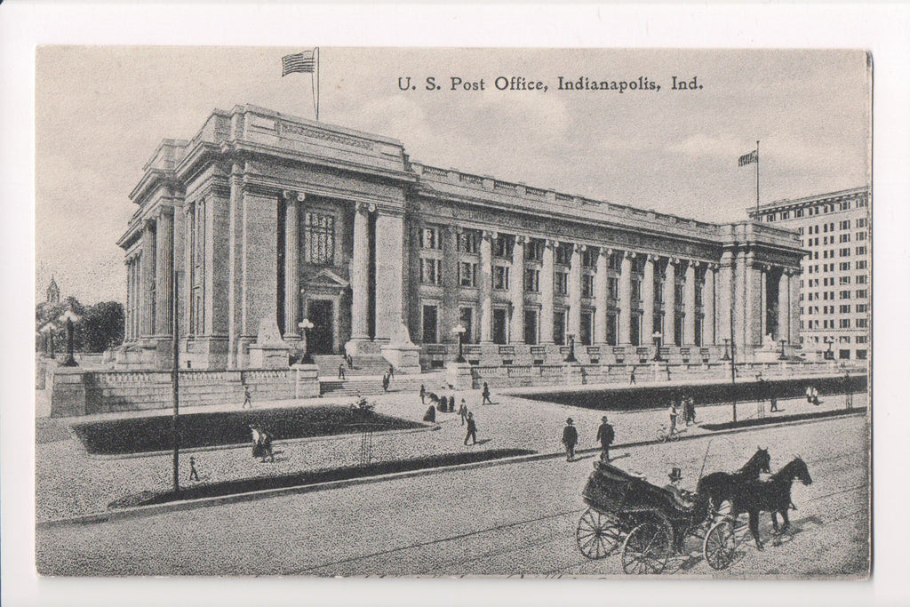 IN, Indianapolis - Post Office postcard - J03241