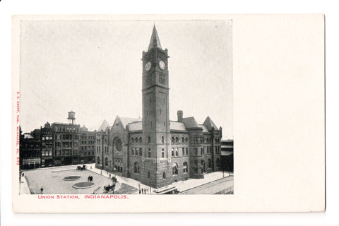 IN, Indianapolis - Union Station postcard - J03271