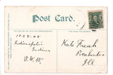 IN, Indianapolis - Brookside Park, bridge postcard - SL2428