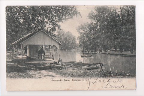IN, Indianapolis - Hammonds Grove area postcard - w01261