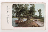 IN, Indianapolis - Riverside Park postcard - w02960