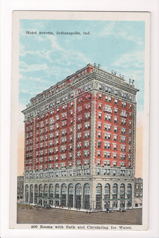 IN, Indianapolis - Hotel Severin, with circulating Ice Water - w03886