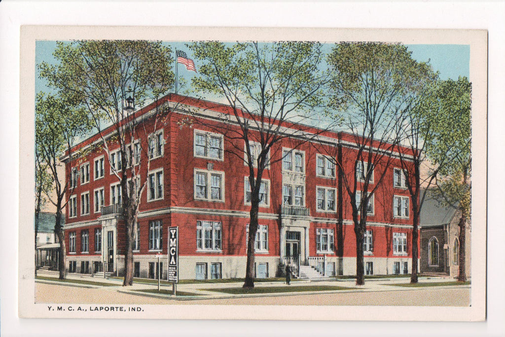 IN, LaPorte - YMCA postcard - w01441