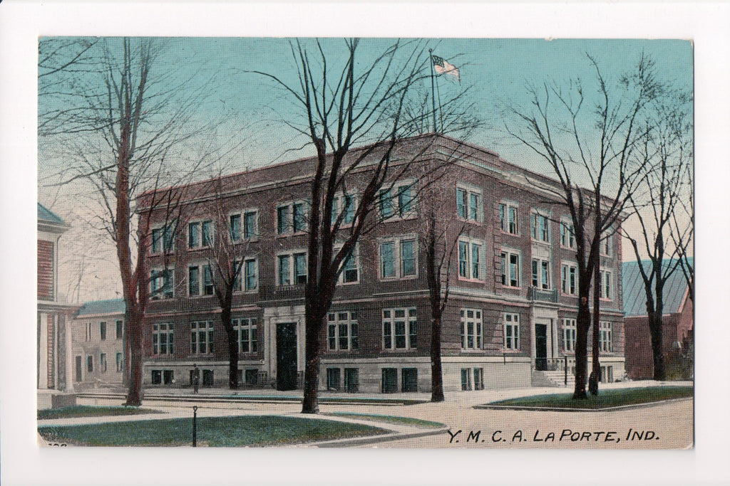 IN, LaPorte - YMCA postcard - R00409