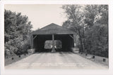 IN, NASHVILLE - Brown County State Park covered bridge RPPC - B06319