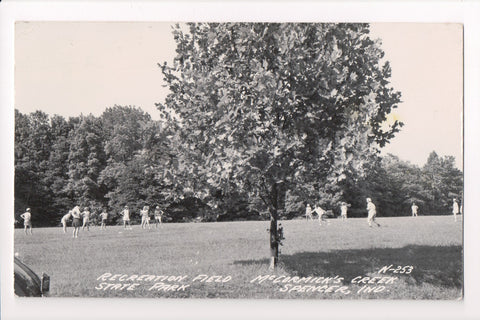 IN, SPENCER - McCormicks Creek State Park Recreation Field RPPC - w04806