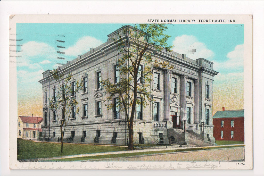IN, Terre Haute - State Normal Library - w02538