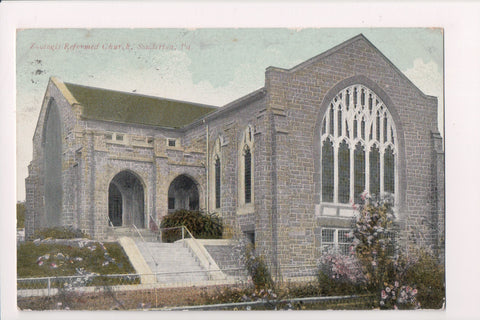 PA, Souderton - Zwingli Reformed Church, 1912 postcard - J03445