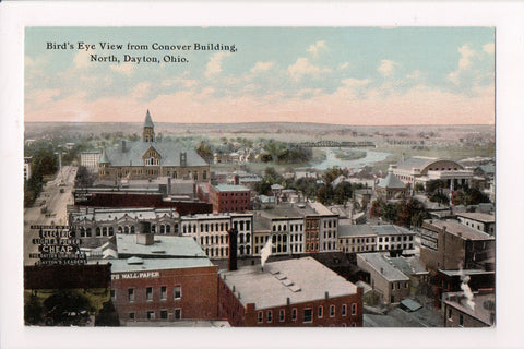 OH, DAYTON - Bird Eye View, DAYTON LIGHTING CO, GROCERS (original SOLD) J04055