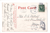VT, ST ALBANS - Mortons Block, American House - @1907 postcard - J04068
