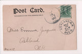 CA, RIVERSIDE - Greetings from, Large letter @1907 (original SOLD) - J04175