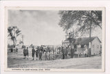 MA, Ayer - Camp Devens entrance postcard - RPO cancel - JJ0598