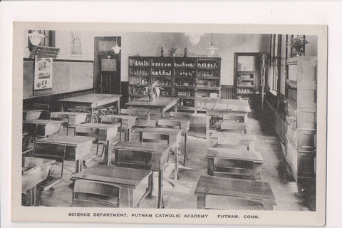 CT, PUTNAM - Catholic Academy, Science Dept interior - JJ0741