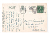 CT, SAVIN ROCK - Along the shore, buildings postcard - K03094