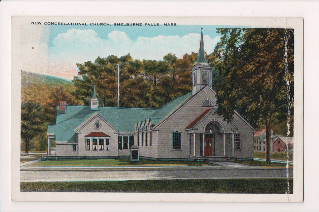 MA, Shelburne Falls - Congregational Church (new) - K03178