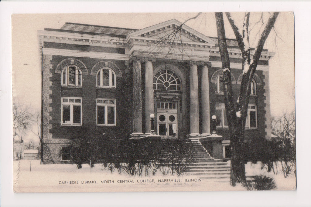 IL, NAPIERVILLE - CARNEGIE LIBRARY, North Central College @1942 - K04090