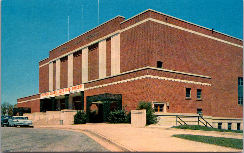 SC, Spartanburg - Memorial Auditorium postcard - K04147