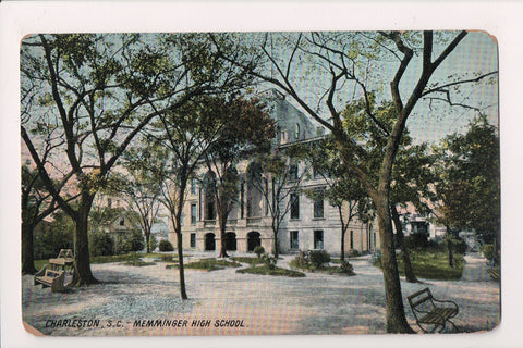 SC, Charleston - MEMMINGER HIGH SCHOOL postcard - K06106