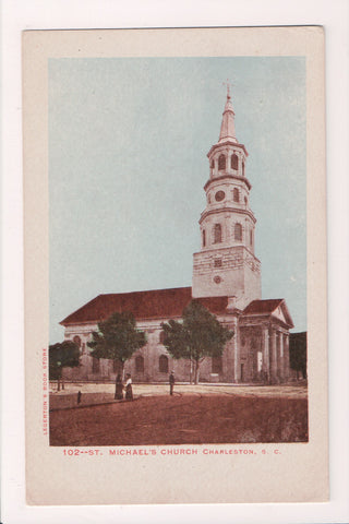 SC, Charleston - ST MICHAELS Church postcard - K06113