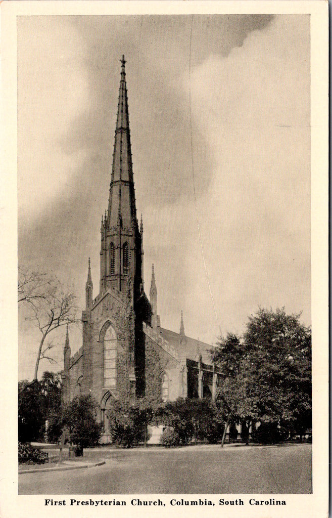 SC, COLUMBIA - First Presbyterian Church postcard - K06114