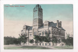 KS, Beloit - Court House - Robert H Mahaffa by A M Simon - CP0215