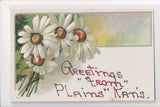 KS, Plains - Greetings from, postcard - B08314