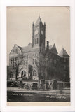 KY, Mt Sterling - Court House, buggies, Duerson card - B17011