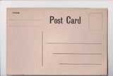Greetings - Artist signed - Klein - pink flowers, DEAR SON insert - B05112