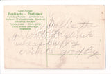 Greetings - Artist signed - Klein - blue forget me knots postcard - B05296