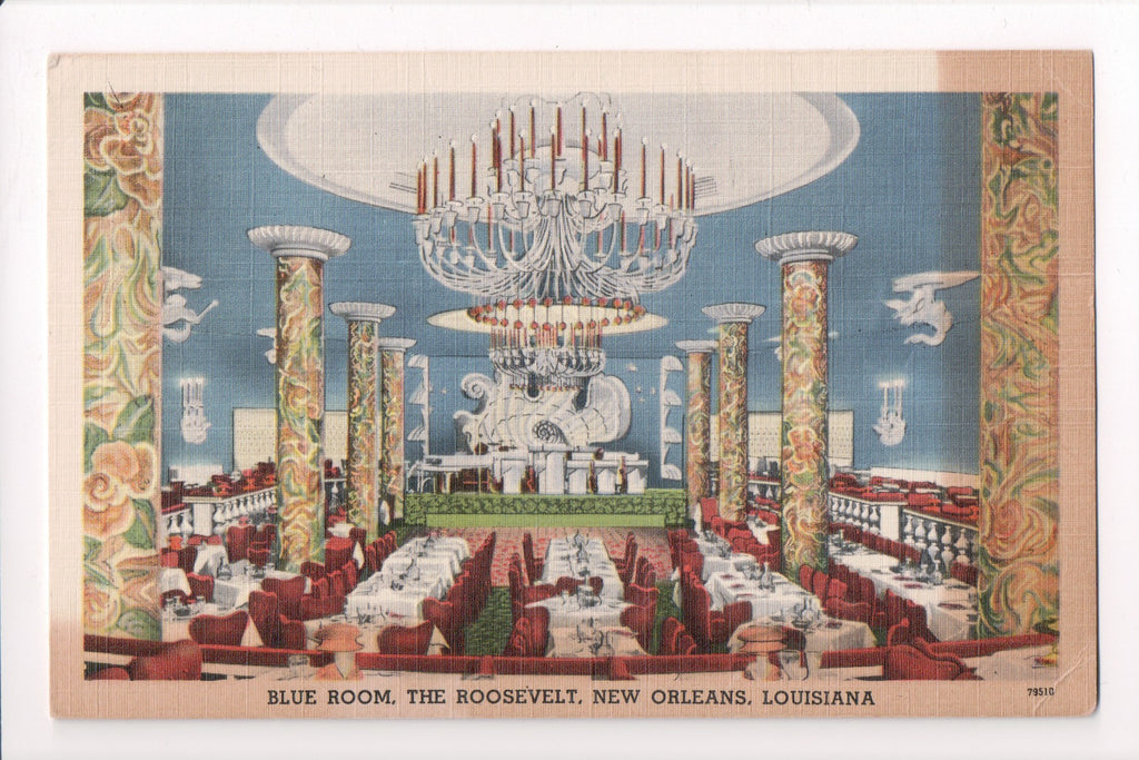 LA, New Orleans - Roosevelt Hotel, Blue Room interior - 606306
