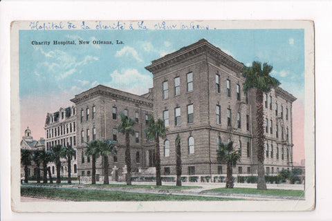 LA, New Orleans - Charity Hospital postcard - A07025