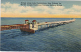 LA, New Orleans - Bridge across Lake Pontchartrain - C08558