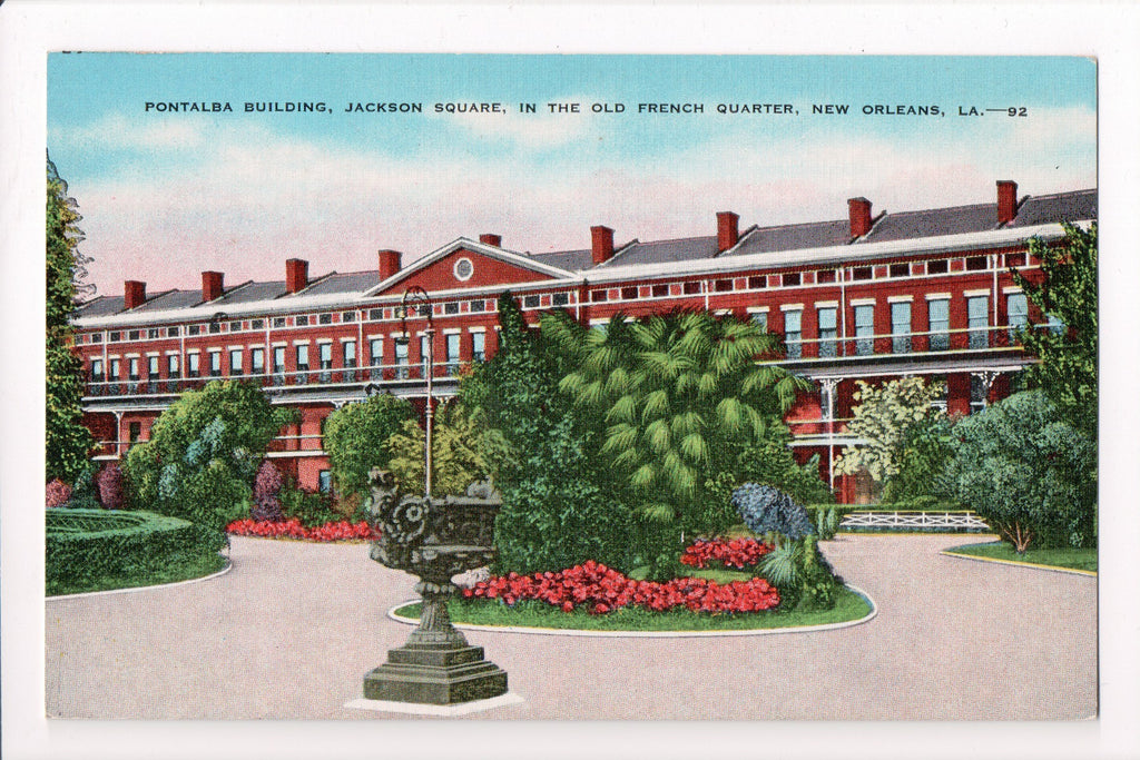 LA, New Orleans - Pontalba Building, Jackson Square - C08699