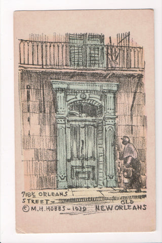 LA, New Orleans - 718 1/2 Orleans Street - 1939 M H Hobbs drawing - C08716