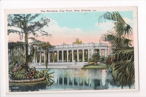 LA, New Orleans - City Park, Peristyle postcard - T00031