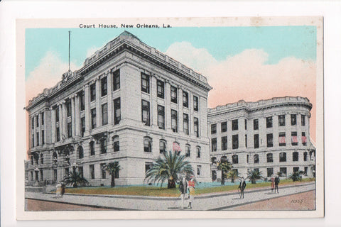 LA, New Orleans - Court House postcard - T00032