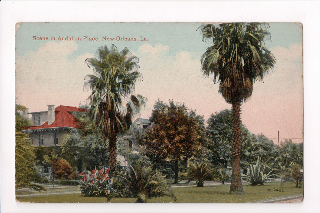 LA, New Orleans - Audubon Park, Audubon Place - w03368