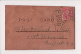 Leather Postcard - You are my Sweet Red Rose - COLLINWOOD, OH dpo cancel - cr003