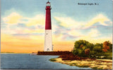 NJ, Barnegat - Lighthouse, Light House postcard - M-0024