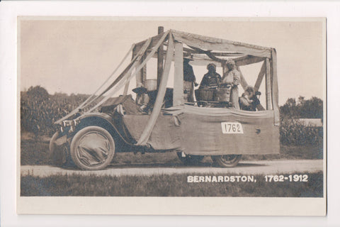 MA, Bernardston - Truck decked out for a parade - Doing Laundry? - RPPC - BP0007